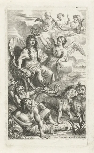 Portret van Lodewijk de XIV