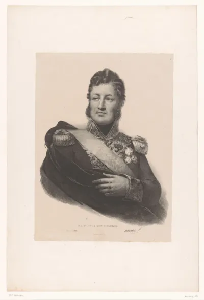 Portret van Lodewijk Filips I, hertog van Orléans