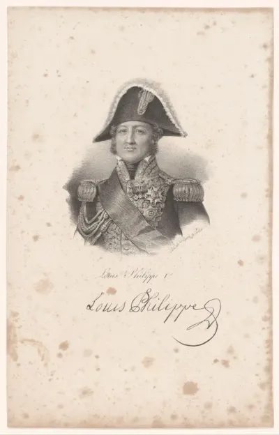 Portret van Lodewijk Filips I van Frankrijk