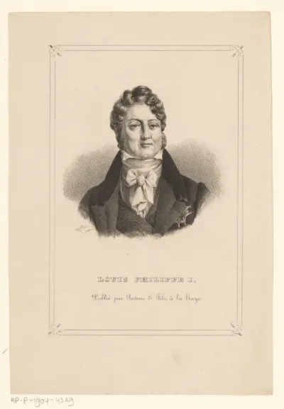 Portret van Lodewijk Filips I van Frankrijk