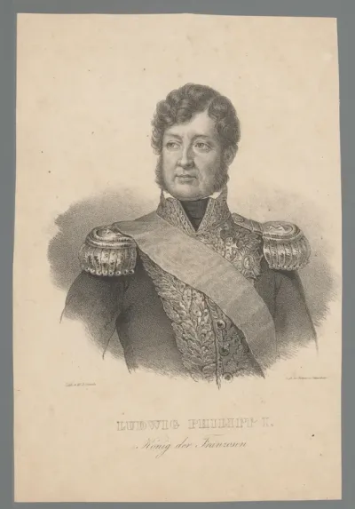 Portret van Lodewijk Filips I
