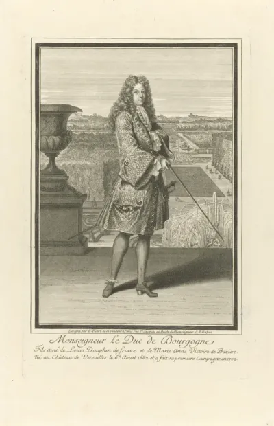 Portret van Lodewijk, hertog van Bourgondië