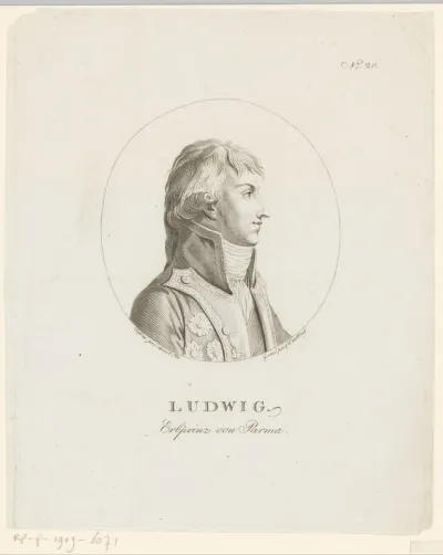 Portret van Lodewijk I, koning van Etrurië