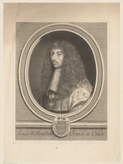 Portret van Lodewijk II de Bourbon-Condé, hertog van Enghien