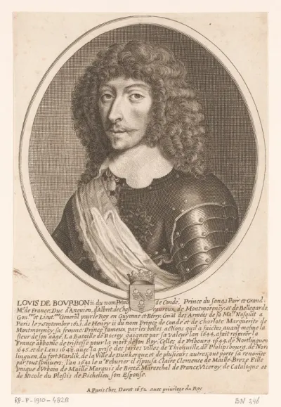 Portret van Lodewijk II de Bourbon-Condé