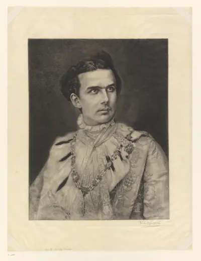 Portret van Lodewijk II, Koning van Beieren