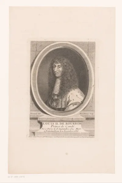 Portret van Lodewijk II van Bourbon-Condé