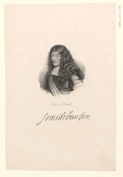 Portret van Lodewijk II van Bourbon-Condé