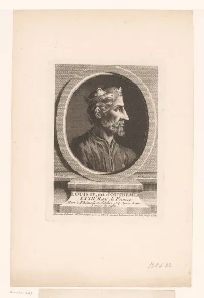 Portret van Lodewijk IV van Frankrijk