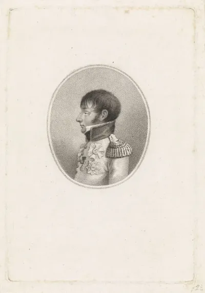 Portret van Lodewijk Napoleon Bonaparte, koning van Holland