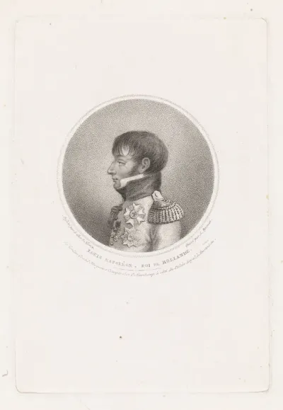Portret van Lodewijk Napoleon Bonaparte, koning van Holland