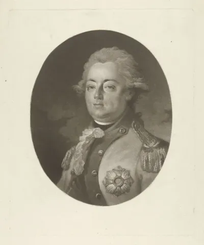 Portret van Lodewijk prins van Waldeck