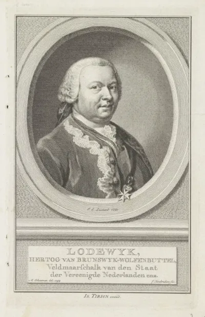 Portret van Lodewijk van Brunswijk-Wolfenbüttel