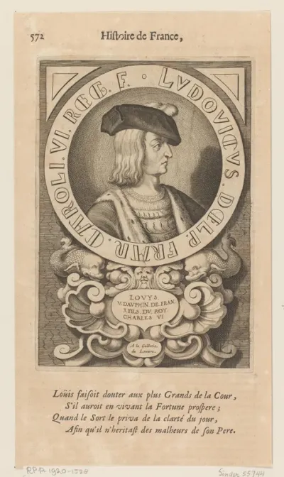 Portret van Lodewijk van Guyenne