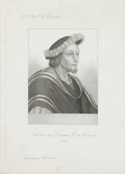 Portret van Lodewijk van Lotharingen, graaf van Vaudémont