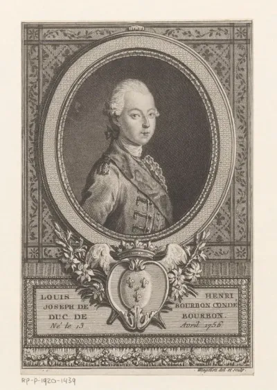 Portret van Lodewijk VI van Bourbon-Condé
