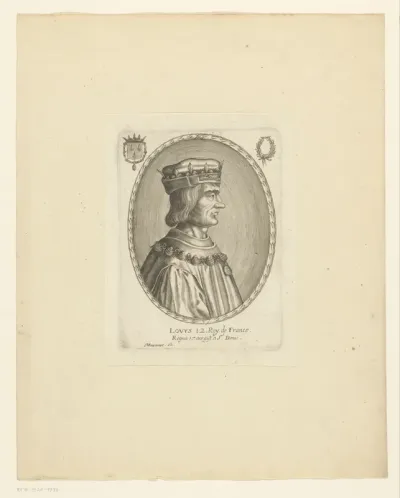 Portret van Lodewijk XII van Frankrijk