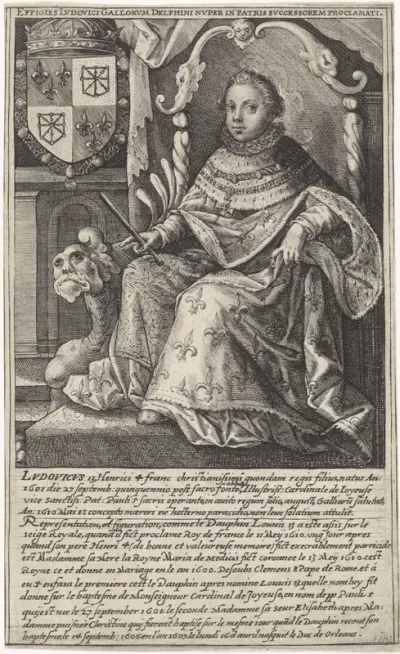 Portret van Lodewijk XIII