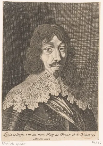 Portret van Lodewijk XIII, koning van Frankrijk