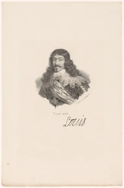 Portret van Lodewijk XIII van Frankrijk