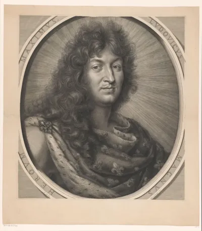 Portret van Lodewijk XIV