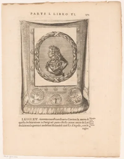Portret van Lodewijk XIV