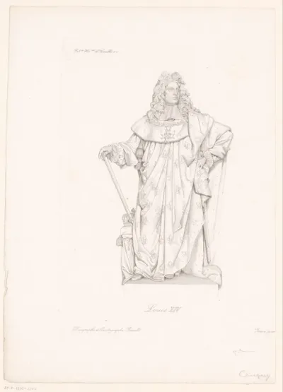 Portret van Lodewijk XIV