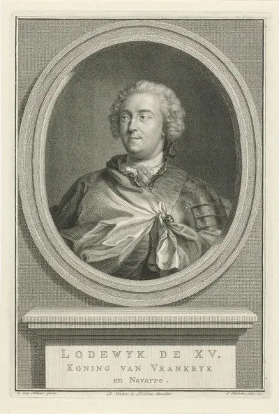 Portret van Lodewijk XV, koning van Frankrijk