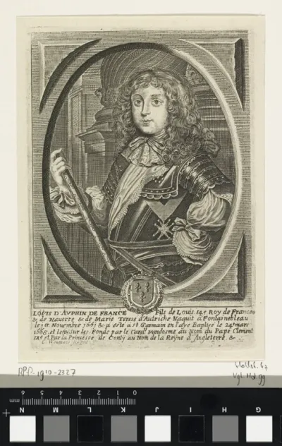 Portret van Lodewijk XV, koning van Frankrijk