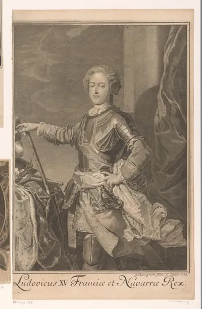 Portret van Lodewijk XV van Frankrijk
