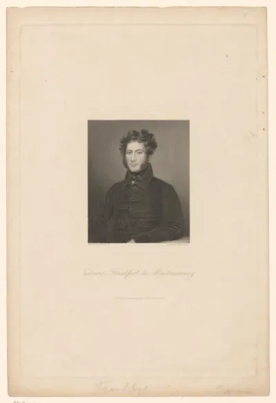Portret van Lodge Raymond de Montmorency