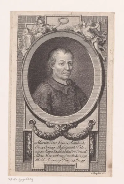 Portret van Lodovico Antonio Muratori