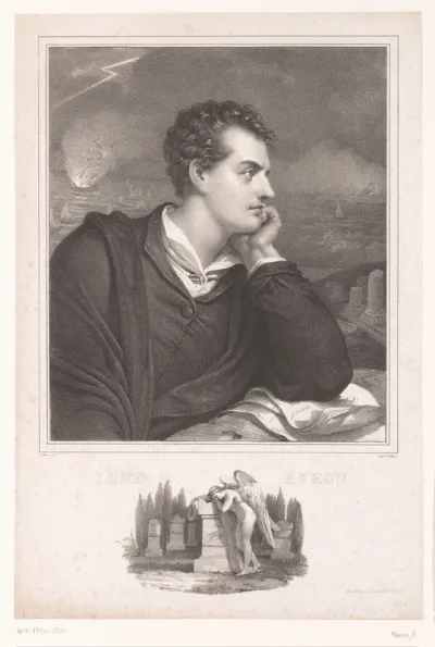 Portret van Lord Byron