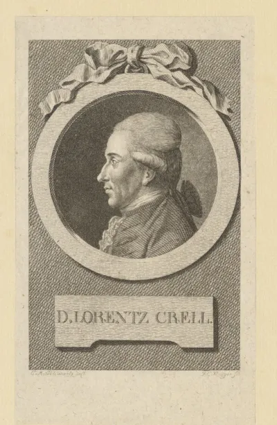 Portret van Lorenz Crell