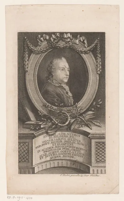 Portret van Lorenz Withof