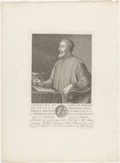 Portret van Lorenzo Antonio Ridolfi