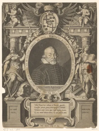 Portret van Lothar van Metternich