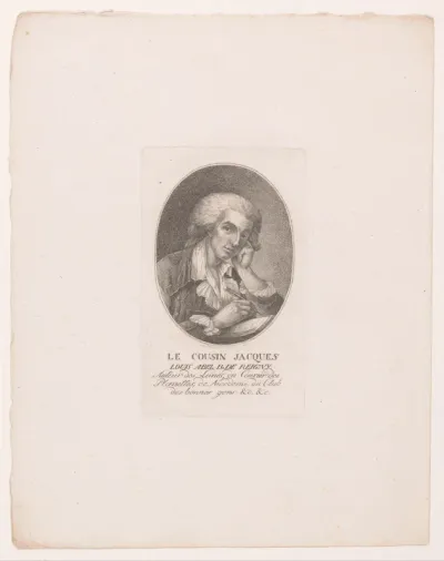 Portret van Louis-Abel Beffroy de Reigny