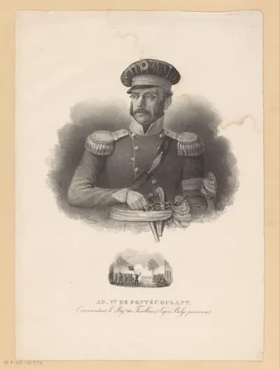 Portret van Louis-Adolph Le Doulcet, Comte de Pontécoulant, 1830