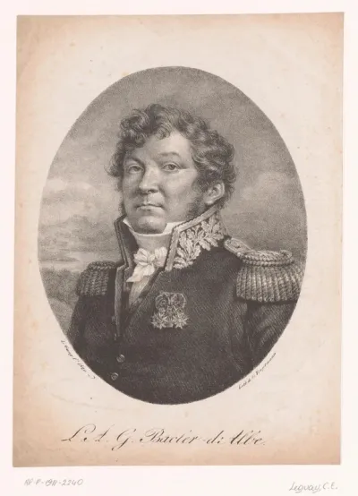 Portret van Louis Albert Guislain Bacler d'Albe