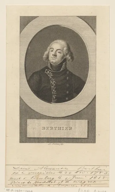 Portret van Louis-Alexandre Berthier