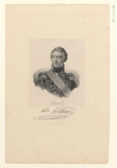 Portret van Louis-Alexandre Berthier