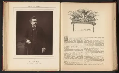 Portret van Louis Andrieux
