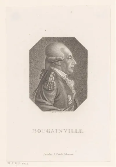 Portret van Louis-Antoine de Bougainville