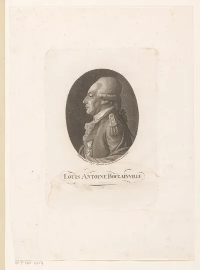 Portret van Louis-Antoine de Bougainville