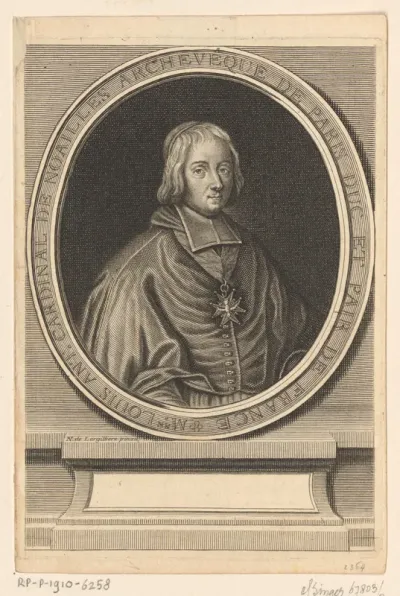 Portret van Louis-Antoine de Noailles