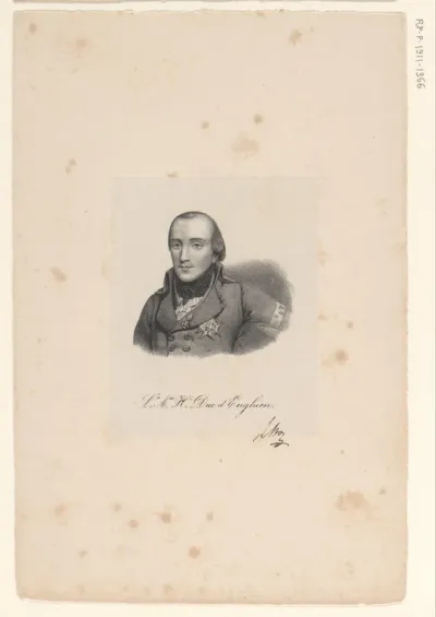 Portret van Louis Antoine Henri de Bourbon-Condé