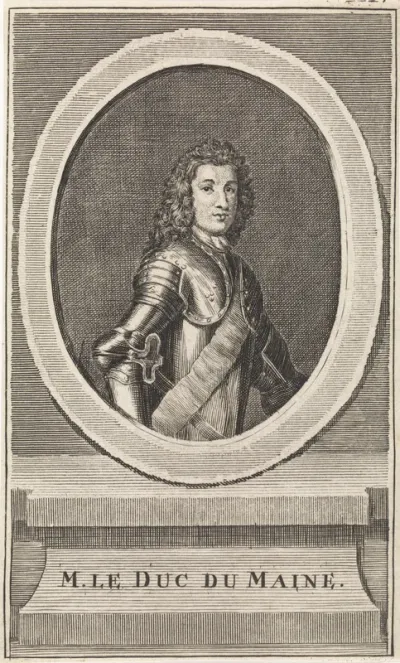Portret van Louis Auguste de Bourbon, hertog van Maine