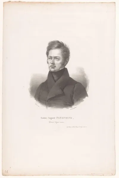 Portret van Louis-Auguste Papavoine