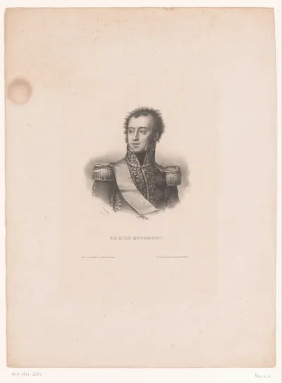 Portret van Louis-Auguste-Victor Ghaisne de Bourmont, graaf van Bourmont